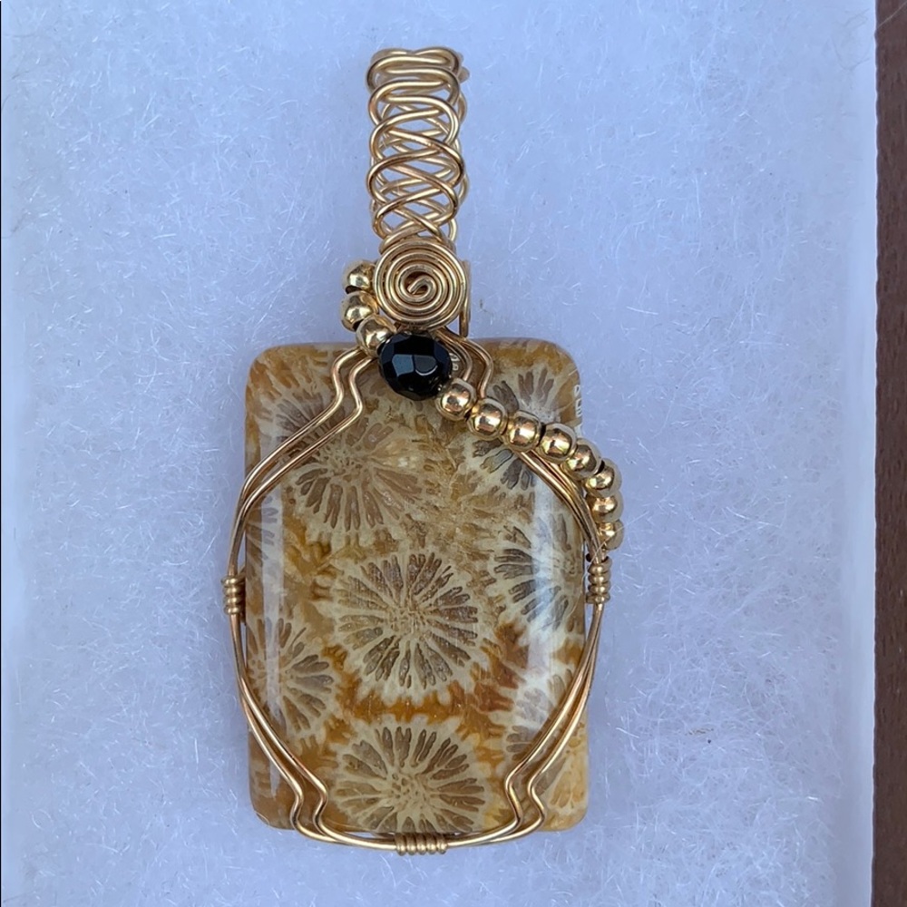Hand-made Sunburst Pendant